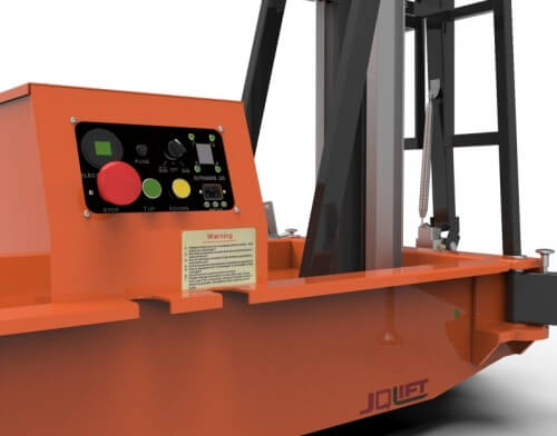 DL double mast aluminum alloy lift