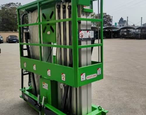 DL double mast aluminum alloy lift
