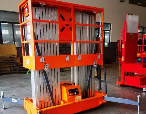DL double mast aluminum alloy lift