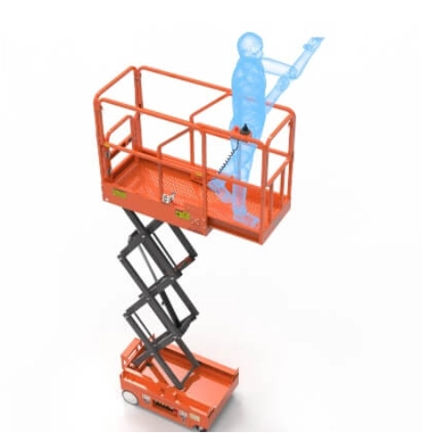 How Narrow-Aisle Facilities Boost Efficiency with a Compact Scissor Lift