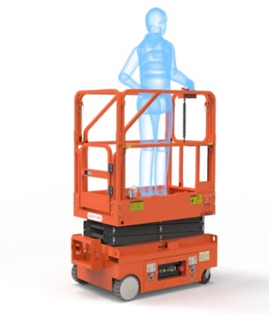 compact scissor lift for warehouse1
