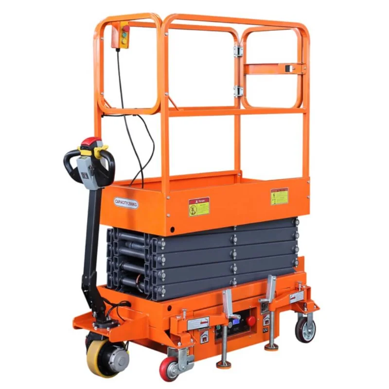 compact scissor lift for warehouse2