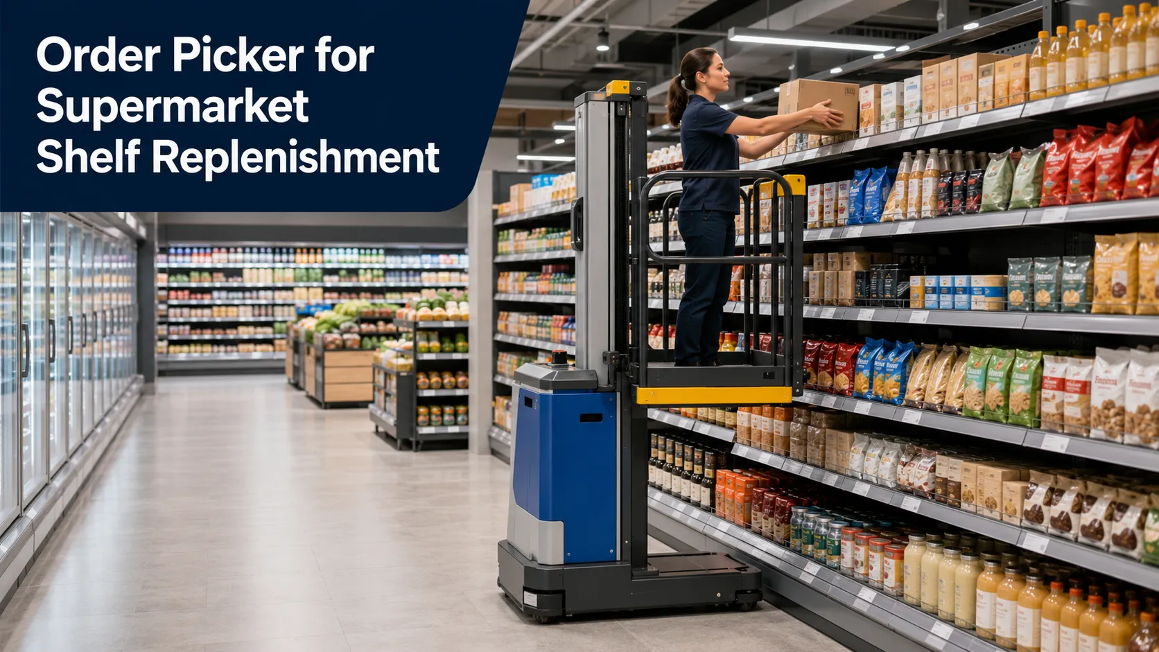 Order Picker for Supermarket Shelf Replenishment: Key Specifications and Selection Guide