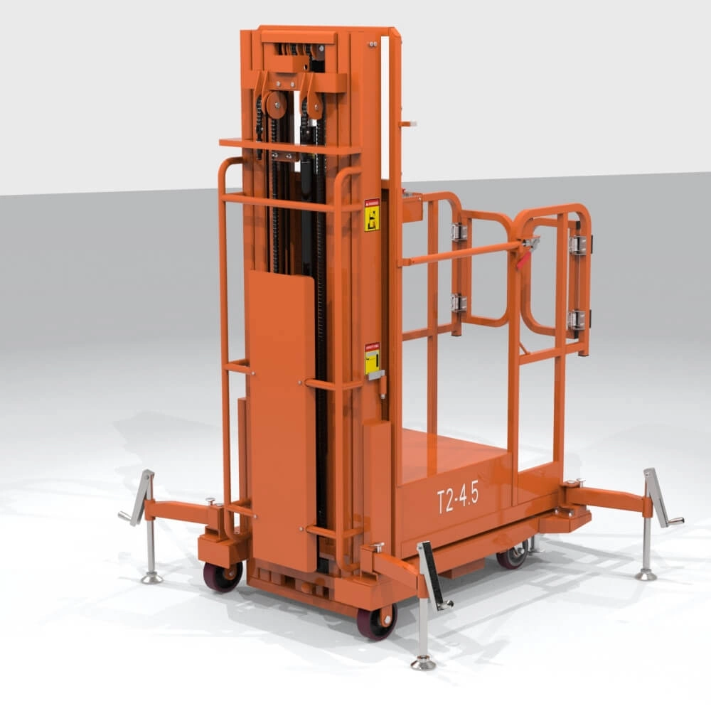 T3 semi-electric order picker for warehouse load capacity calculation