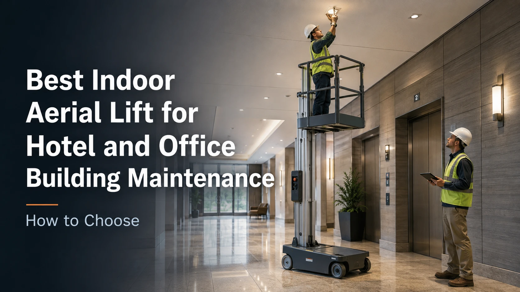 Best Indoor Aerial Lift for Hotel and Office Building Maintenance How to Choose