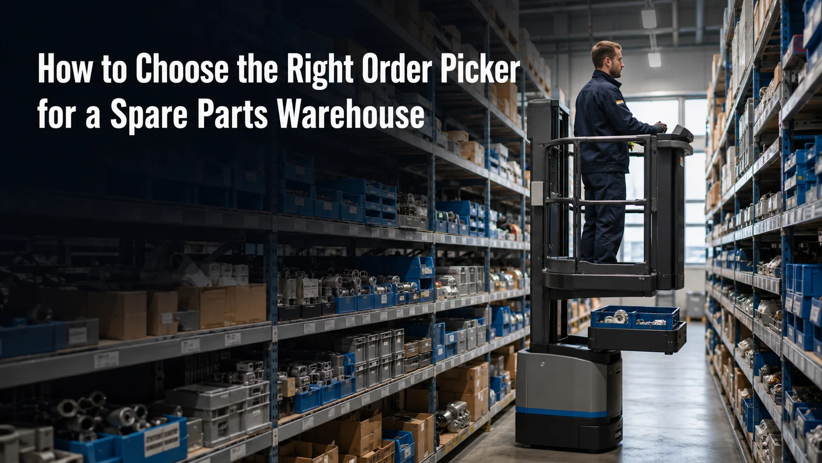 How to Choose the Right Order Picker for a Spare Parts Warehouse